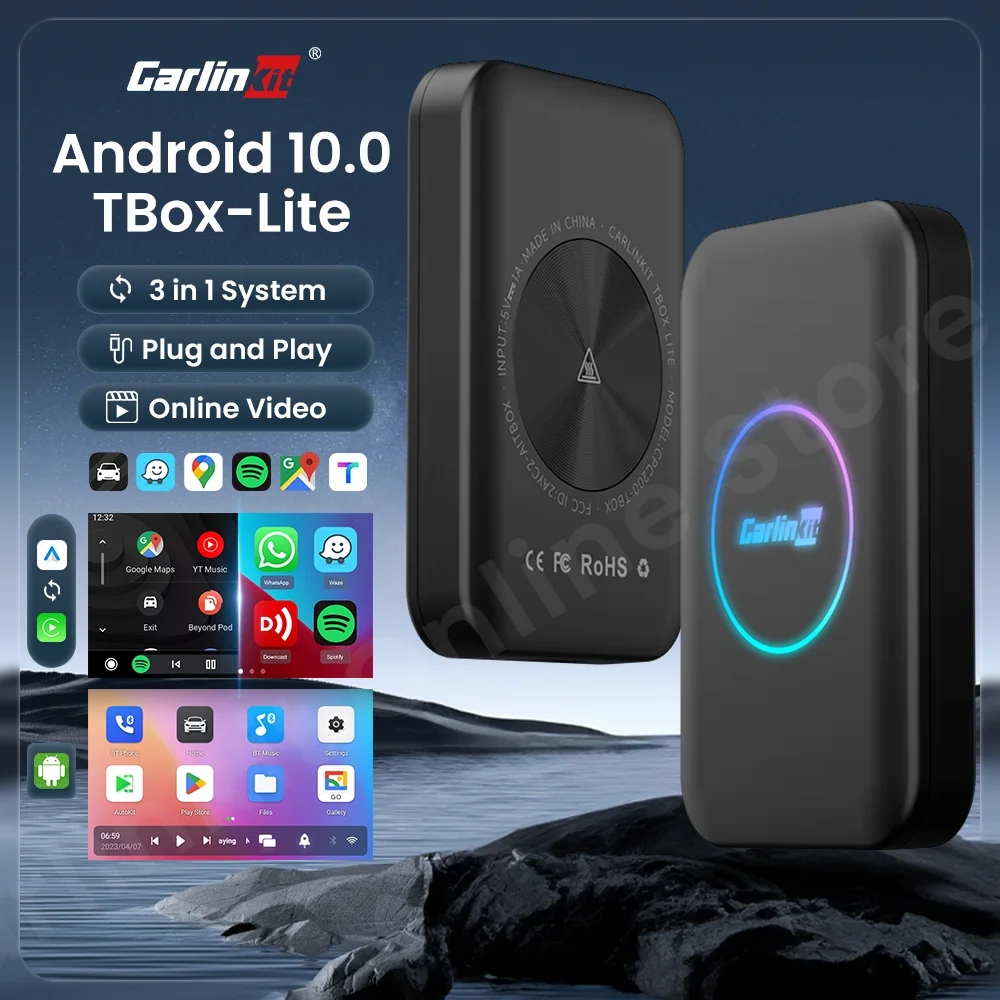 3in1 CarPlay AI BOX メディア ボックス（NERRCILO|AIBOX CAR