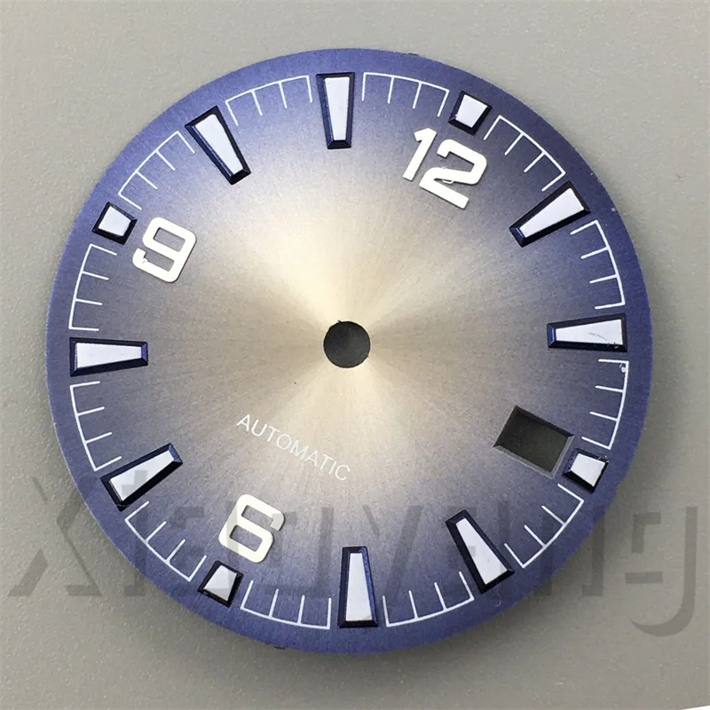 Cadran De Montre Plat Bleu - Diamètre 26.20 Mm, Référence CAL. HS 238-G - Neuf Sans étiquette