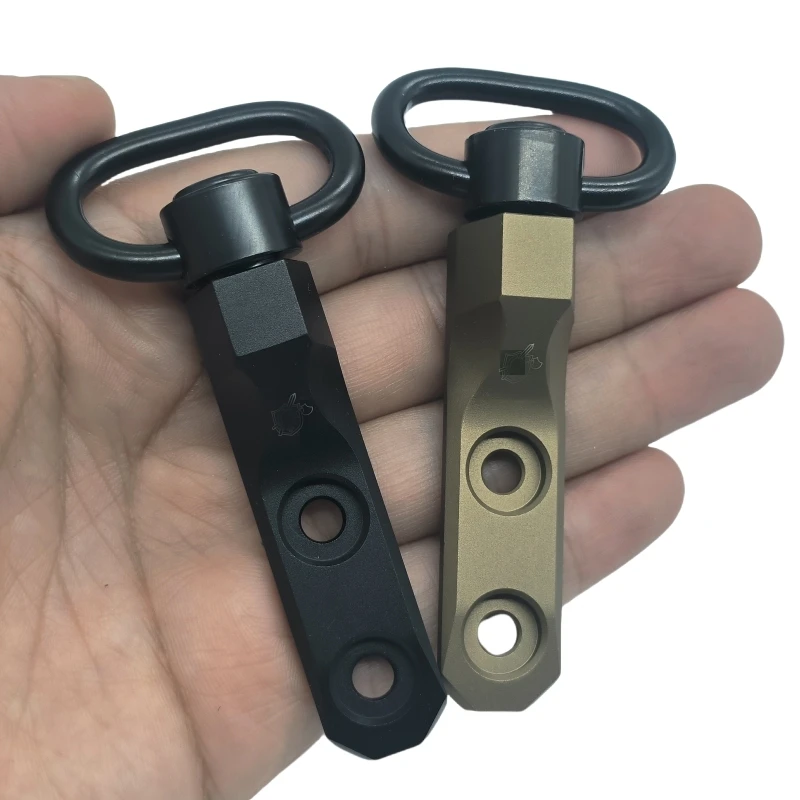 New CNC Tactical KAC Metal M-LOK QD Sling Mount, Low Profile with 1.25 QD sling