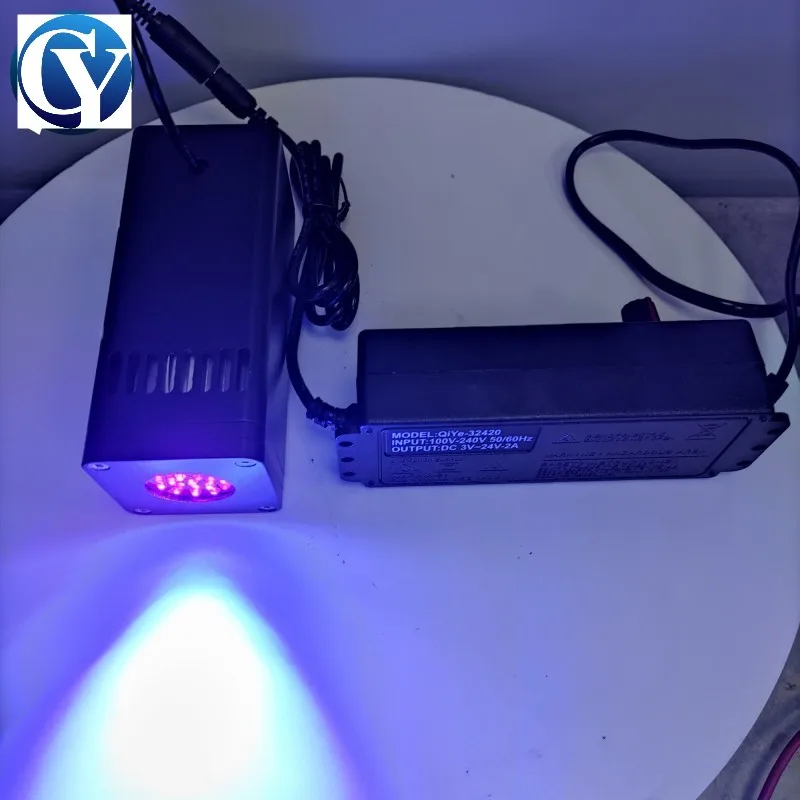 Mini Handheld UV Curing Lamp Led High Power Ultraviolet Light Cured Machine UV Glue 365nm 395nm Fan Cooling