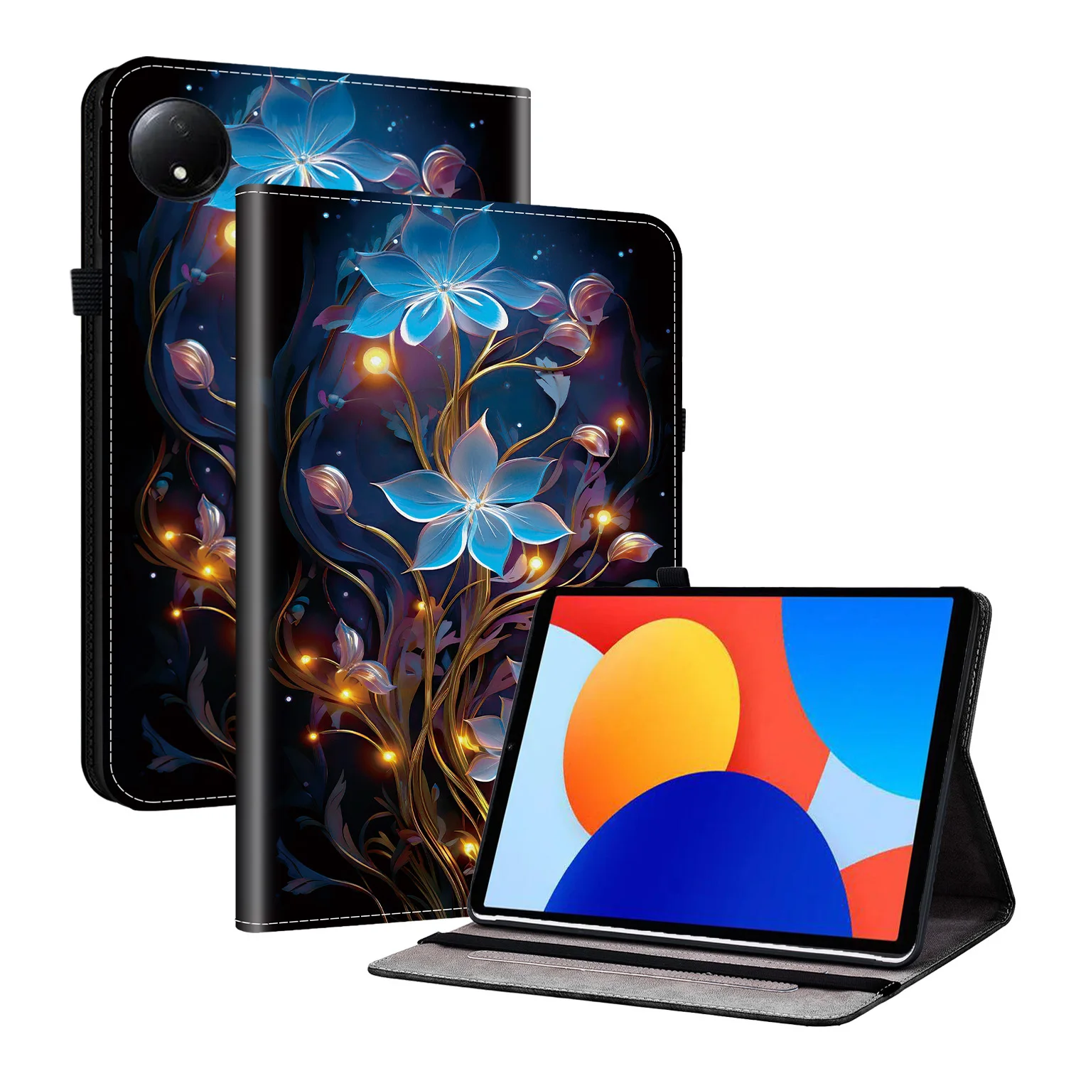 Premium PU Leather Tablet Stand Cover - Elegant and Durable Protection