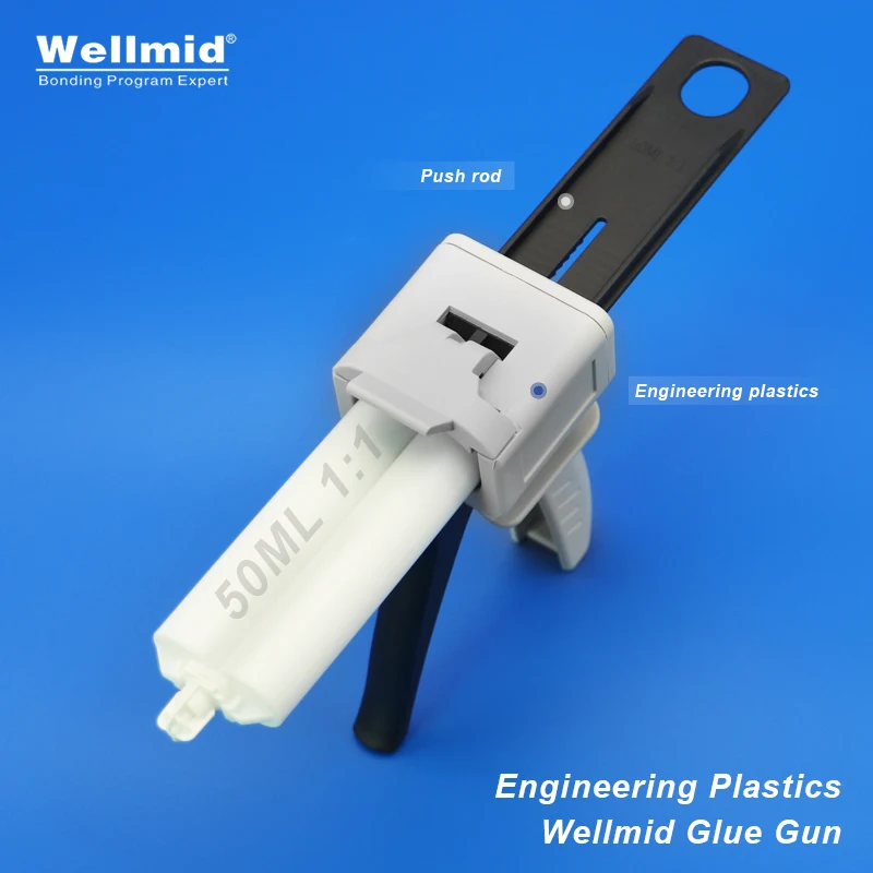 50ml 1:1 Epoxy Adhesives Dispensing Gun 2K Kit Portable Double Tube Mixing Dispenser Loctite ARALDITE 3M Cartridges AB Glue Gun epoxy adhesive dispensing gun