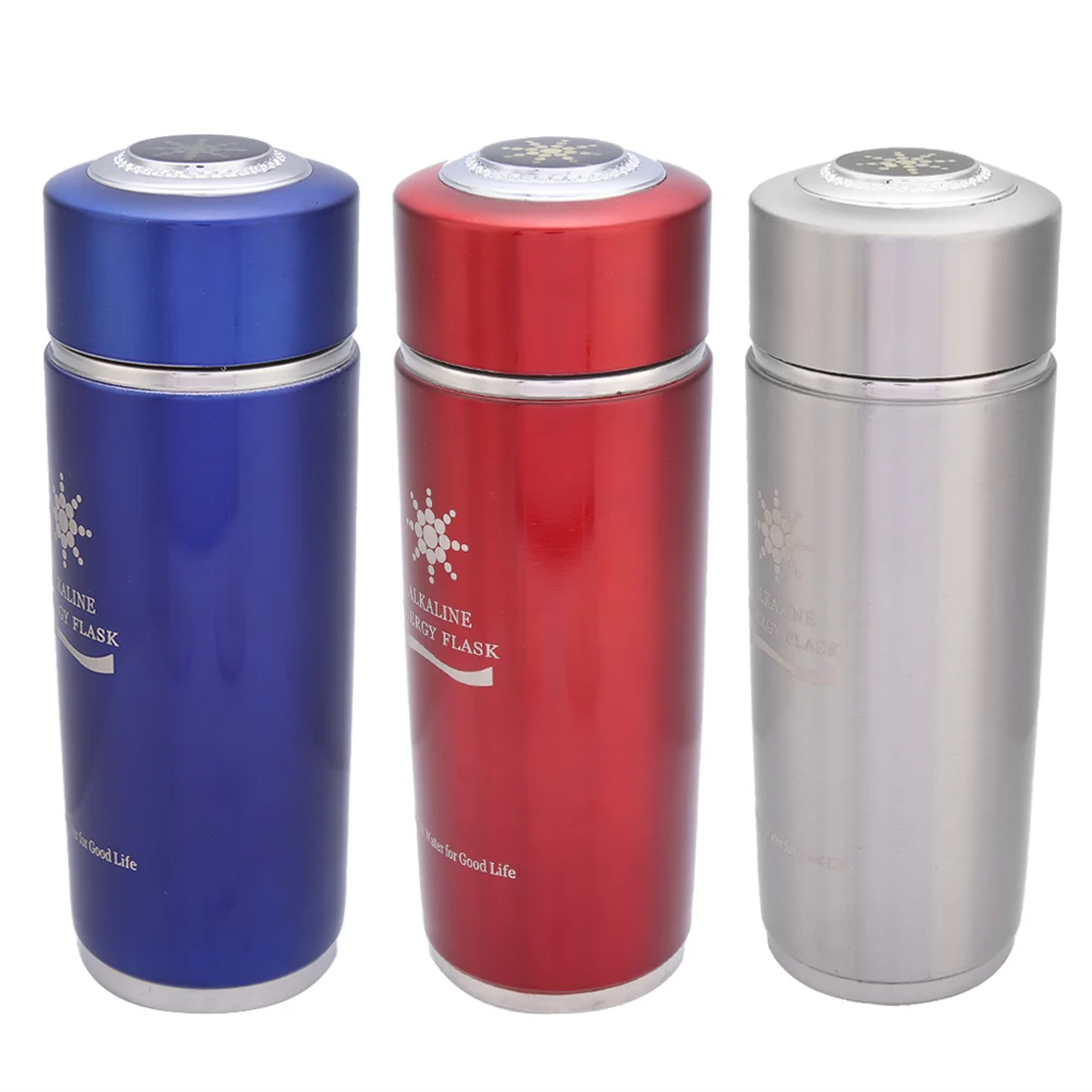 Outdoor Camping Energy Water Bottle Balance Bottle Stainless Alkaline Water Bottle Portable Balance Bio Energy Lonizer Cup Flask