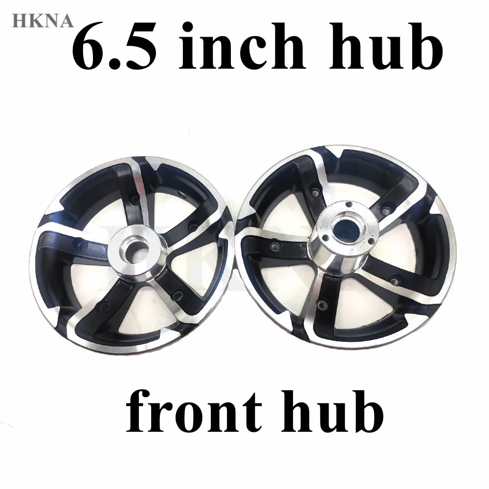 Electric Scooter Accessories 6.5 Inch Front or Rear Alloy Hub for 90/65-6.5 Inner and Outer Tyre