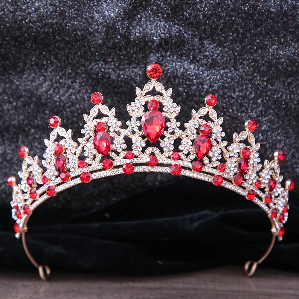 Hair accessory crystal crown tiara for women party bridal