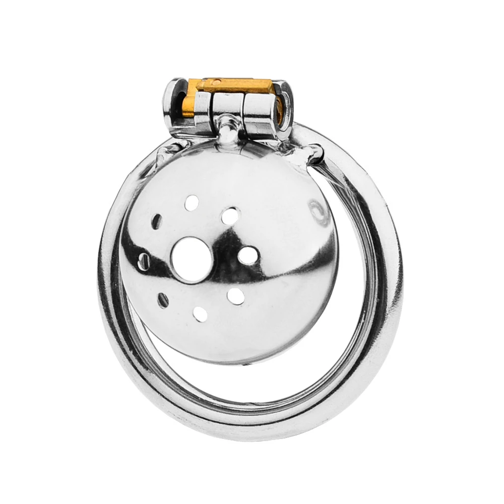 Male Chastity Cage Stealth Lock Device Metal Cock Rings Urethral Catheter Penis Restrict Sex Toys For Men Sissy Penis Chastity Cage