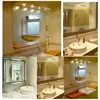 220V Bathroom Mirror Protective Film Anti Fog Window Clear Waterproof Electronic Heating Film For Shower Room Makeup Mirror 3
