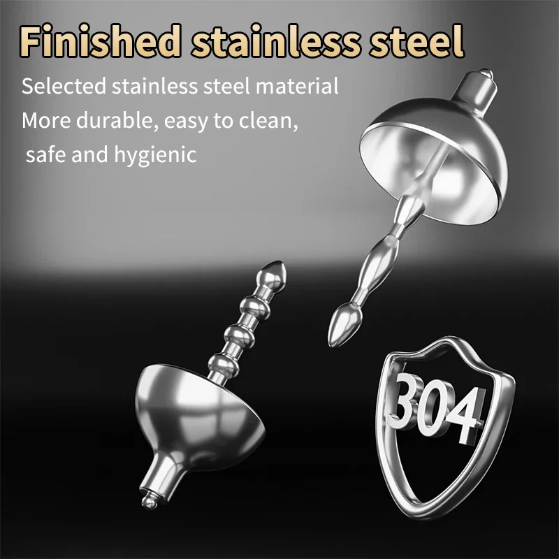 Electro Stimulation Horse Eye Stick Urethral Dilator Penis Plug Male Masturbation Electric Shock Stimulator Catheter Sex Toys