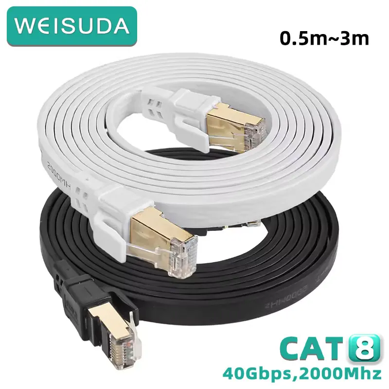 UGREEN Cat 8 Cavo Ethernet Rj45 40Gbps 2000MHz Cable Lan Internet