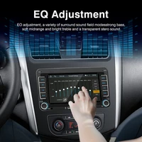 7 Inch Car Stereo For VW Touchcreen BT AM/FM Radio Receiver with Android Auto Carplay USB Charge Support Hands-Free Calling - Image 3