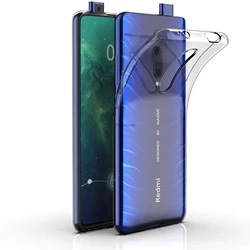 Premium Transparent Shockproof Phone Case - Clear & Soft TPU Dropproof Protection Cover - Redmi K20 (Clear)