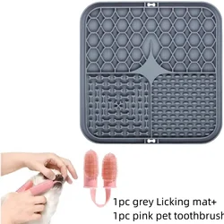 Silicone Pet Lick Mat for Slow Feeding and Bath Time Distraction (15)