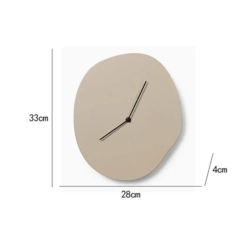 Modern Metal Wall Clocks Round Silent Quartz Lace Design Clock Elegant Decorative Clock Wall Ornaments Watches Home Decoration 4