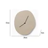 Modern Metal Wall Clocks Round Silent Quartz Lace Design Clock Elegant Decorative Clock Wall Ornaments Watches Home Decoration 4