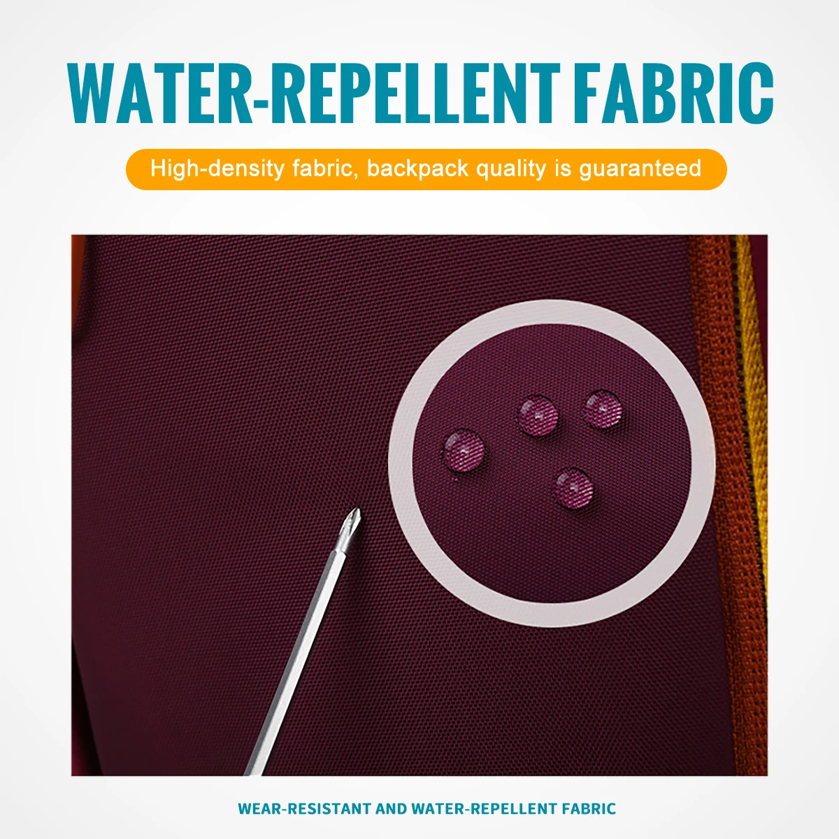 WRELS Sports Backpack Large Capacity Gym Bag Waterproof Anti-Theft Travel Backpack Lightweight Outdoor Camping Cycling Backpack