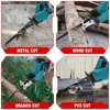 3600w 12000spm Brushless Reciprocating Saw Wireless Chainsaw Cut Saw Wood Cutting Tools With Sawblade For Makita 18V Battery 4