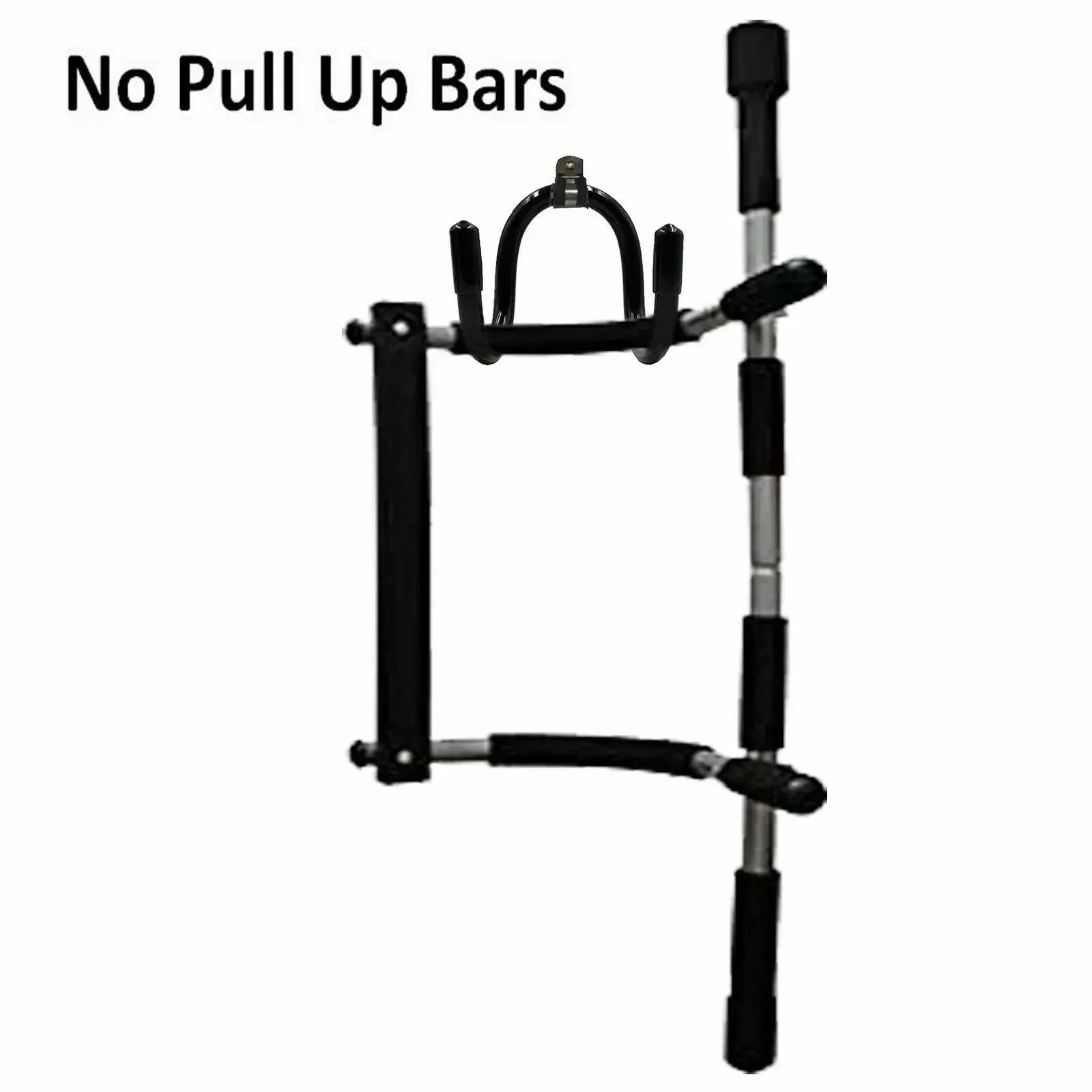 Barre De Traction Murale – Acier Noir – Pour Tractions Et Dips – Neuf