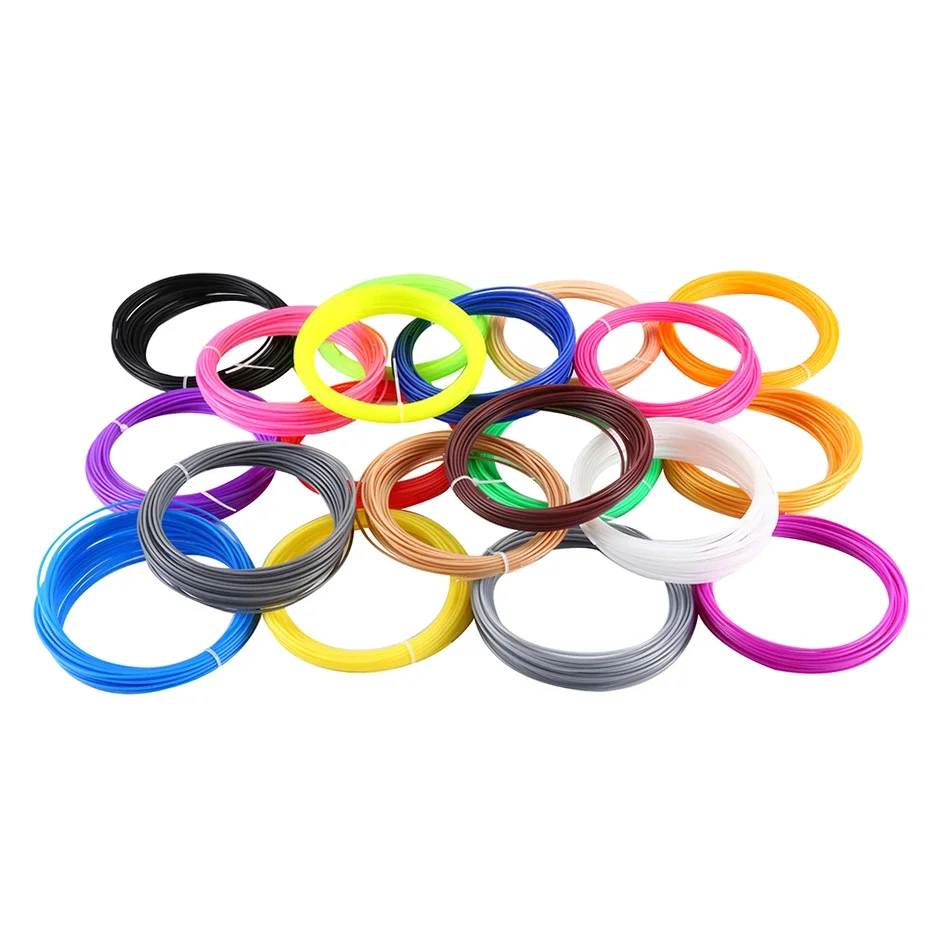 3D Printing Pen ABS PLA Filament 1.75mm 20 Colors No Pollution For 3D Printer