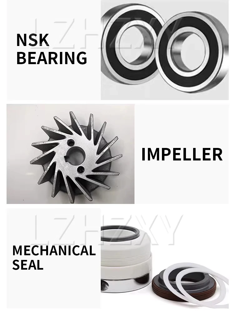 3300Pa Water Ring Vacuum Pump: Industrial-Grade High-Vacuum Water Circulation, Suitable for Evacuating Gases and Hum(Customized)