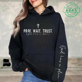 Uplifting Christian Quote Crewneck Hoodies Sweatshirt, Long Sleeve, Women's Fashion Sweatshirts, Inspirational Pullovers Hoodies 1