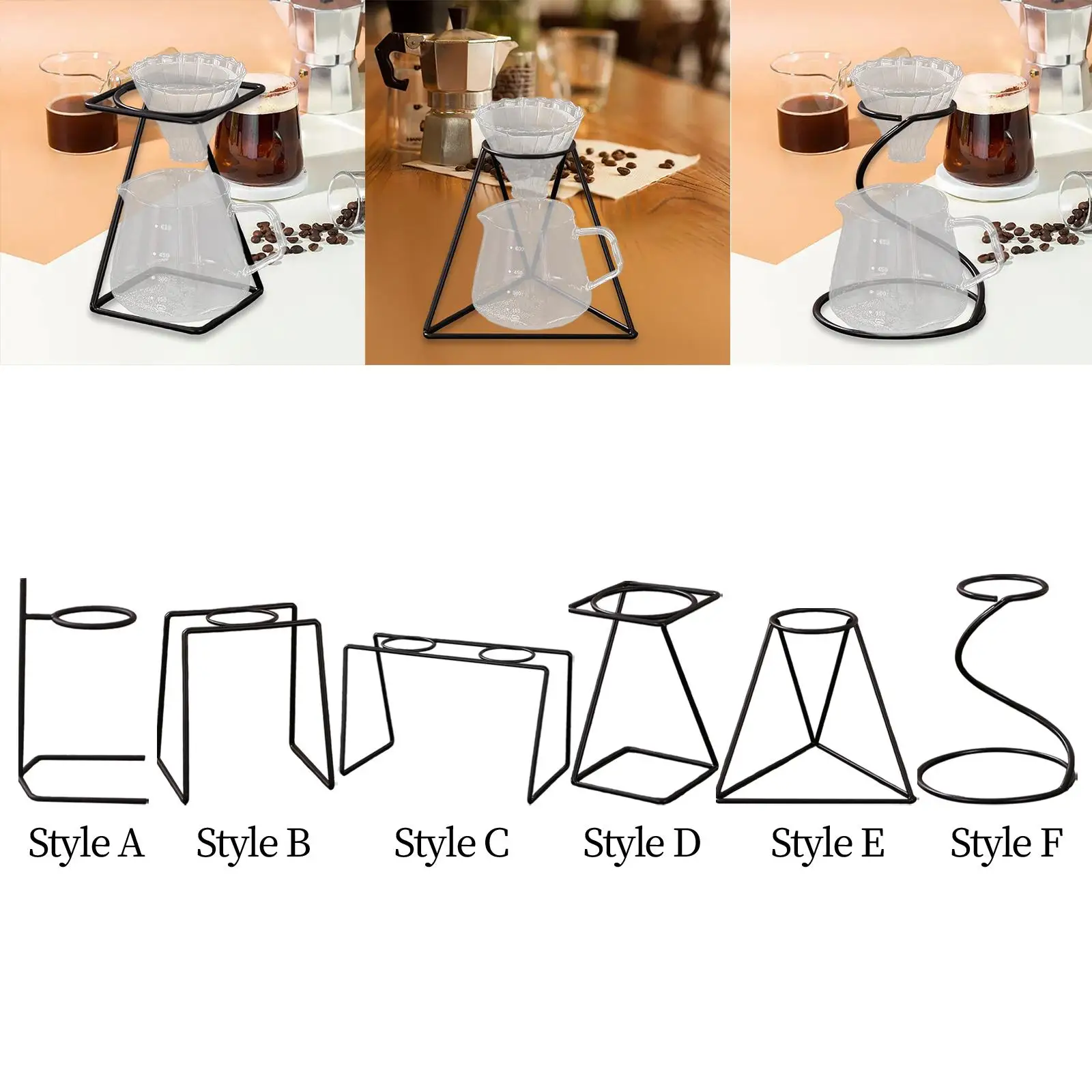 Pour over Coffee Stand Drip Coffee Filter Holder Drip Coffee Stand Coffee Station for Kitchen Gift Housewarming Birthday Party