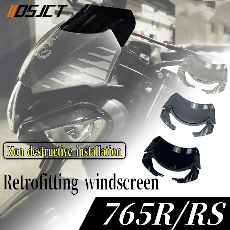 Per Street Triple S660 765Rs 765R 765 S Nuovi Accessori Moto S 660 765 S Rs 765 R 2020 2021 2022 Parabrezza