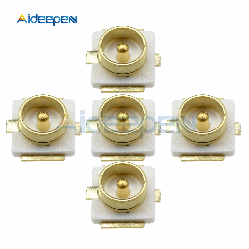 10Pcs Connettore Ufl Ipex / Ipx Di Alta Qualità Smd Smt Mount Presa Jack Femmina U.Fl-R-Smt Connettori Coassiali Rf Sede Dell'Antenna