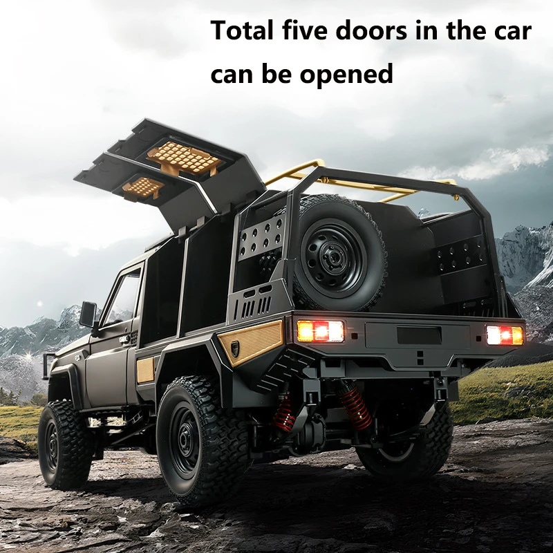 MN Model 1/12 Scale RC Car Full Scale Controlled Pickup Monster Truck MN82S 4WD Climbing Car RTR Remote Controlled Car Toys Gift 5