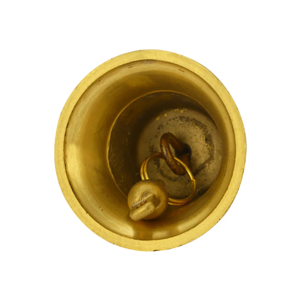 

Bell Pendant Golden Decor Decorate Retro Copper Door Accessories Hanging Vintage