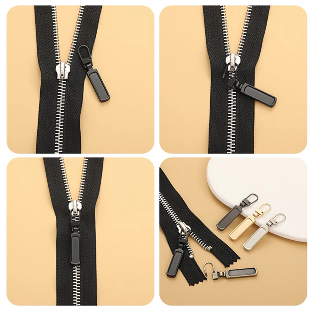 Ruayia Lot De 10 Fermetures éclair - En Métal - Amovibles - Pour