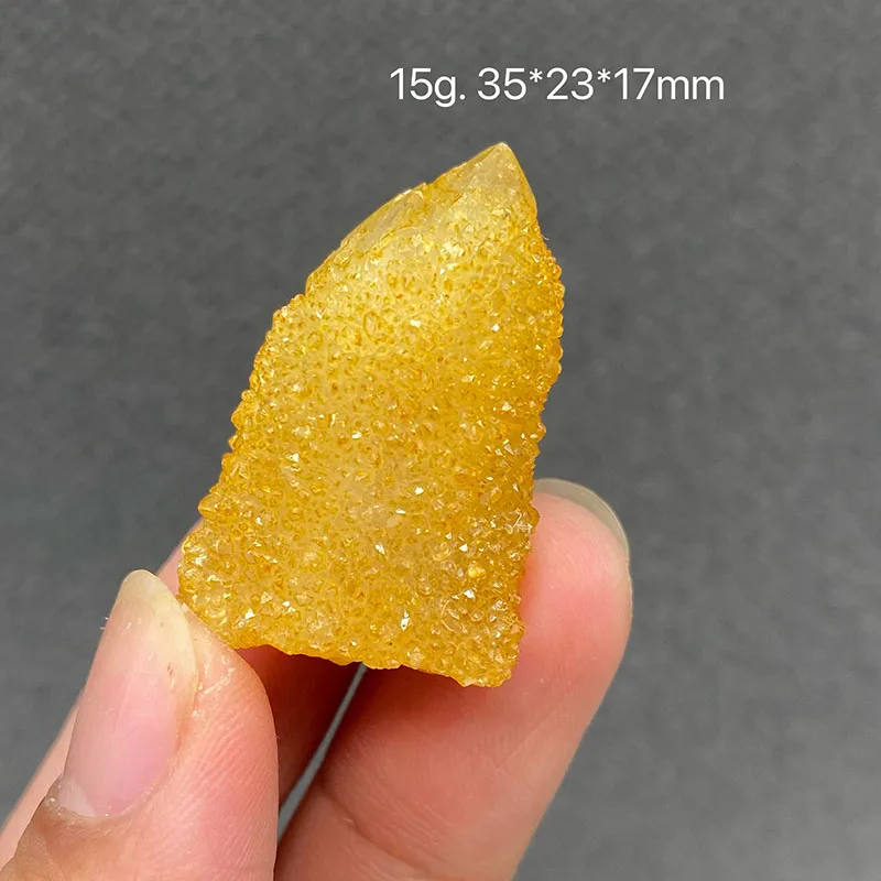 100%  Natural citrine Mineral Specimens Stones and Crystals Healing Crystal from China