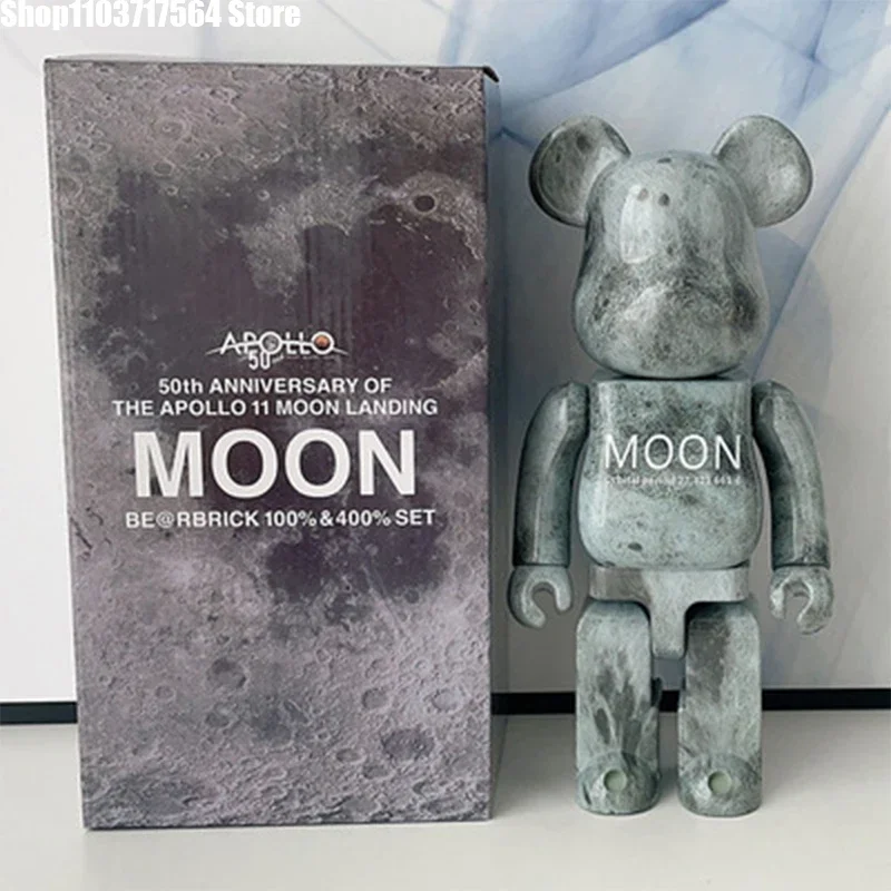 

Moon violence Bear Building blocks Bear star hand home wine cabinet decoration living room decoration doll