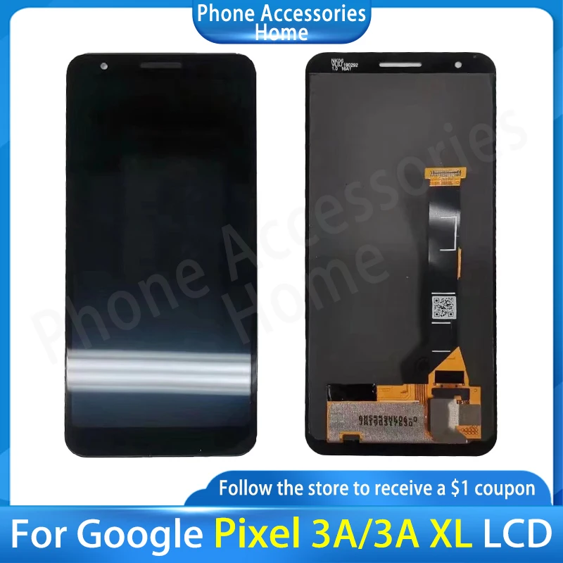 

ЖК-экран для Google Pixel 3A G020F 5,6 "Pixel 3A XL 6,0", ЖК-дисплей, сенсорная панель, дигитайзер в сборе, ремонт, замена