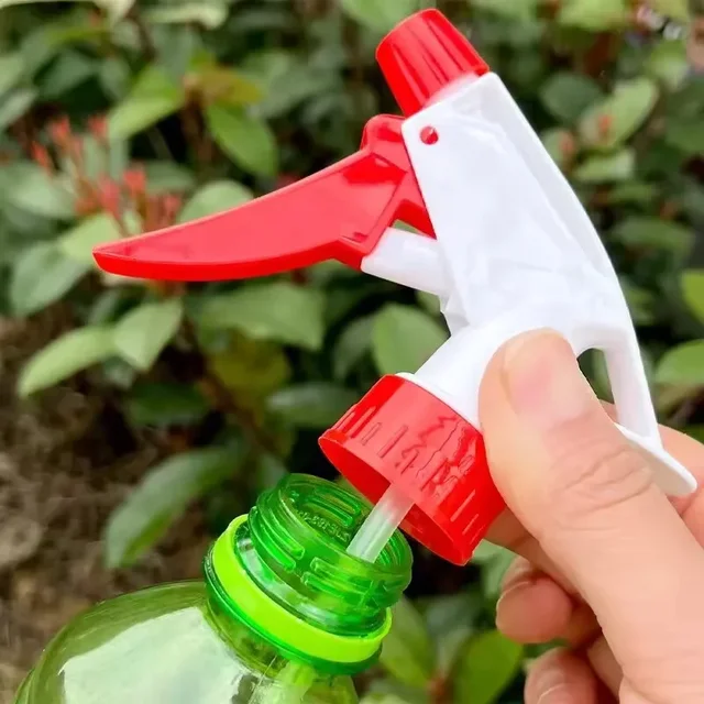 1/10x Trigger Sprayer Spray Bottle Nozzle Beverage Coke Bottle Watering Can Head Hand Button Hair Styling Garden Plant Watering 4