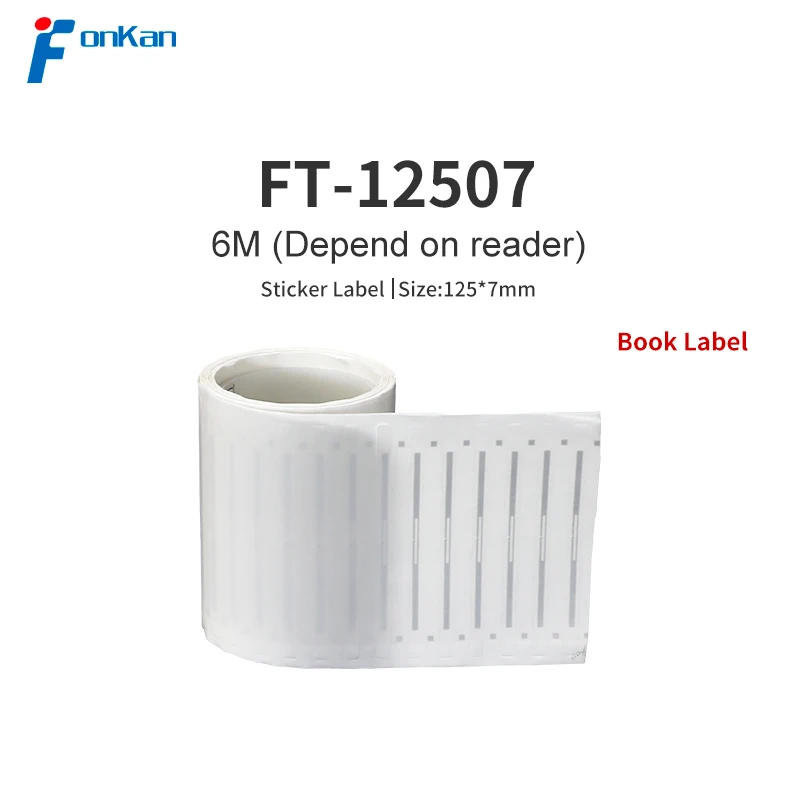 50pcs Size 73*21mm U8 U9 MR6 H9 Chipset ISO18000-6C EPC G2 860-960Mhz Adhesive Sticker UHF RFID Passive 9662 Label Tag 3