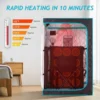 Portable Sauna Set infrared Sauna Steam Sauna Home Home Spa Relaxation and Detoxification Size 31.5*31.5*55.1inches 3