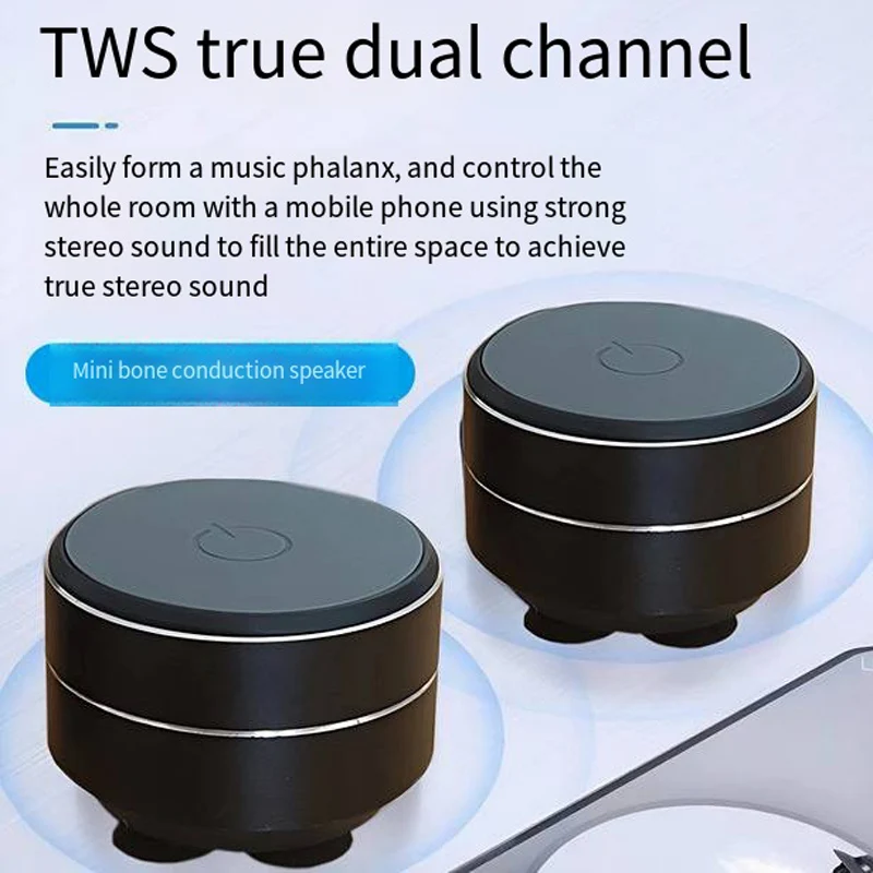 Bone conduction wireless speaker