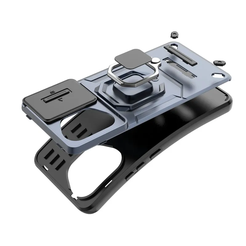 Durable Slide Camera Protector Shield Phone Case