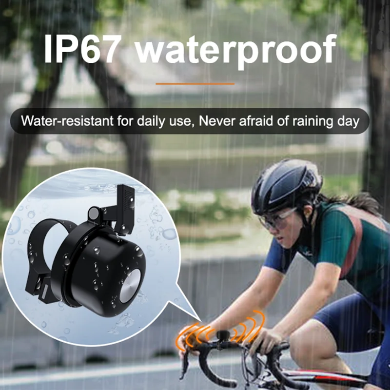 GPS Tracker Anti Lost Tracker Copper Bike Bell With 1 Free Tracker Real-time Global Position Anti-lost Bicycle For IOS Find My Bike Accessories