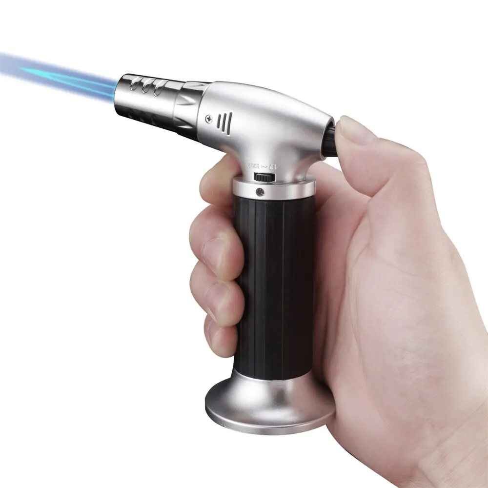 Description Picture 2 of itemMetal Ethane Torch Multifunctional Outdoor Barbecue Kitchen Baking Lighter Gun Culinary for Cooking Gas BBQ