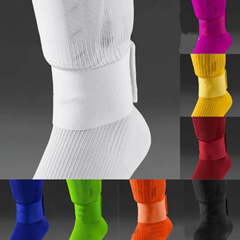 Soccer Shin Guard Stay Fixed Bandage Tape Shin Pads Prevent Drop Off Adjustable Elastic Sports Bandage Sport Fixing Belt 1pc