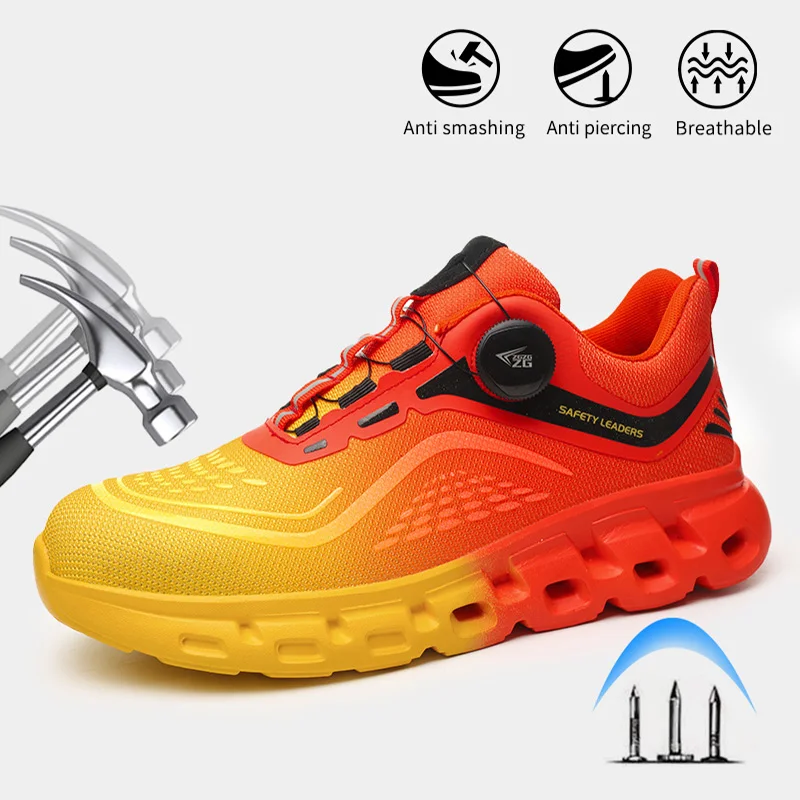Waliantile-Fashion-Men-Safety-Shoes-For-Puncture-Proof-Lace-Free ...
