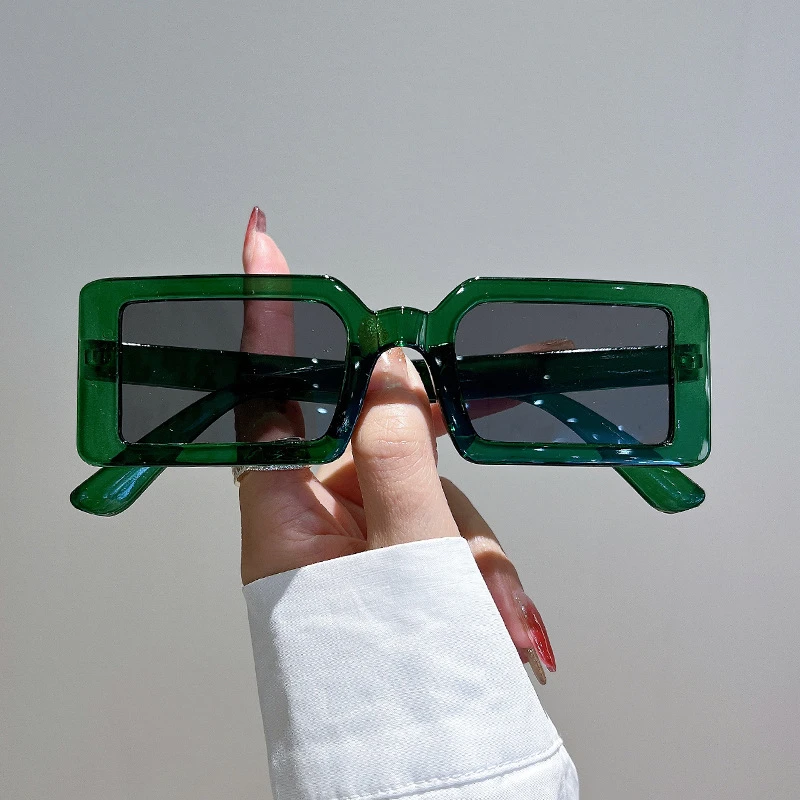 Small Frame Square Sunglasses Women For Men 2023 Fashion Vintage