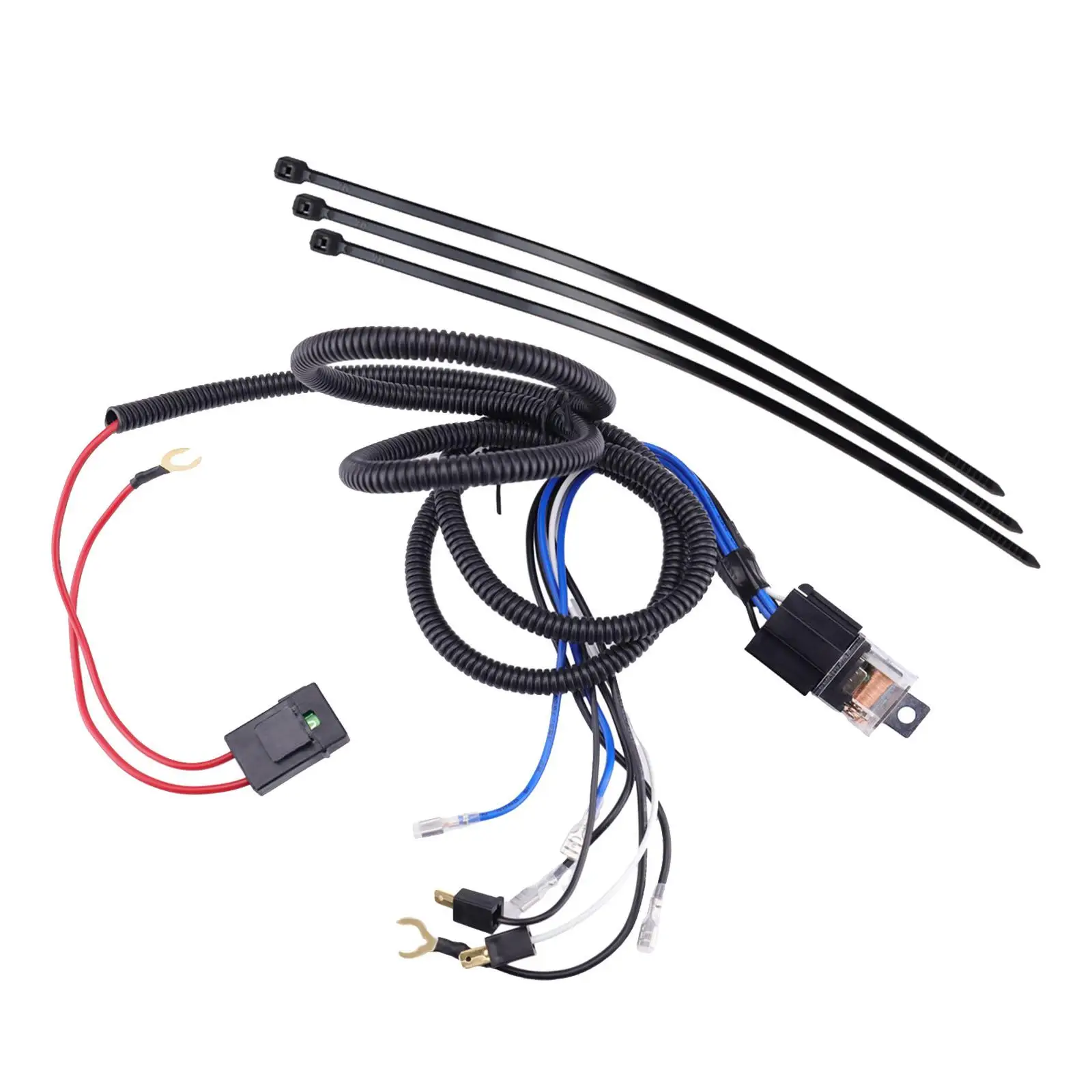 

12V Air Loud Wiring Harness Relay Kit Grille Mount for Car Truck Sturdy