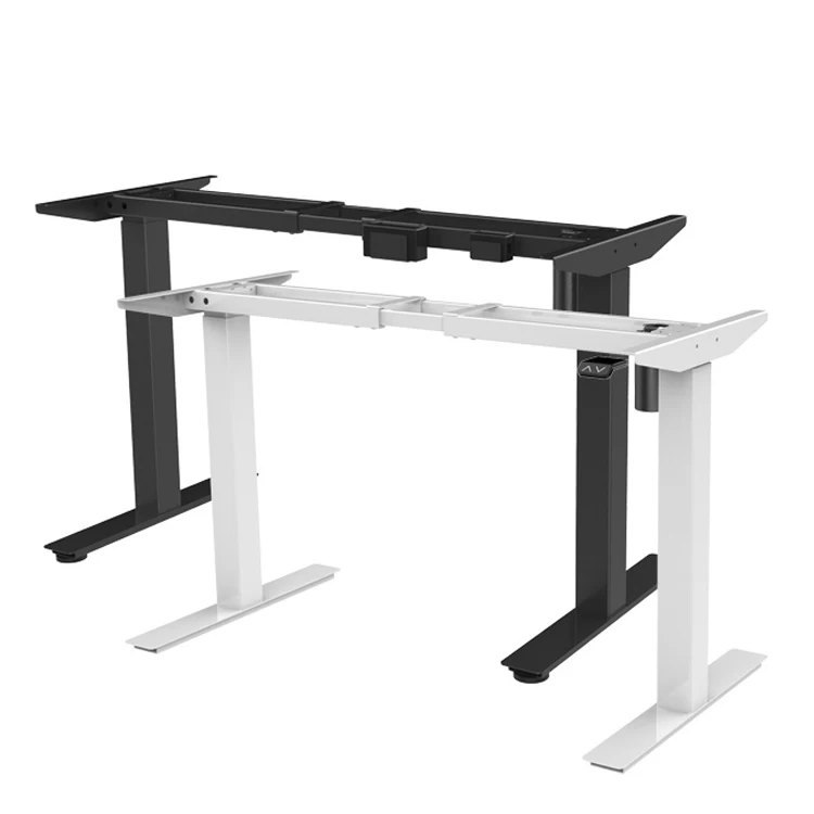 

2 stage single motor Electric Height Adjustable table stand up mechanism ergonomic Desk Frame for office standing desk