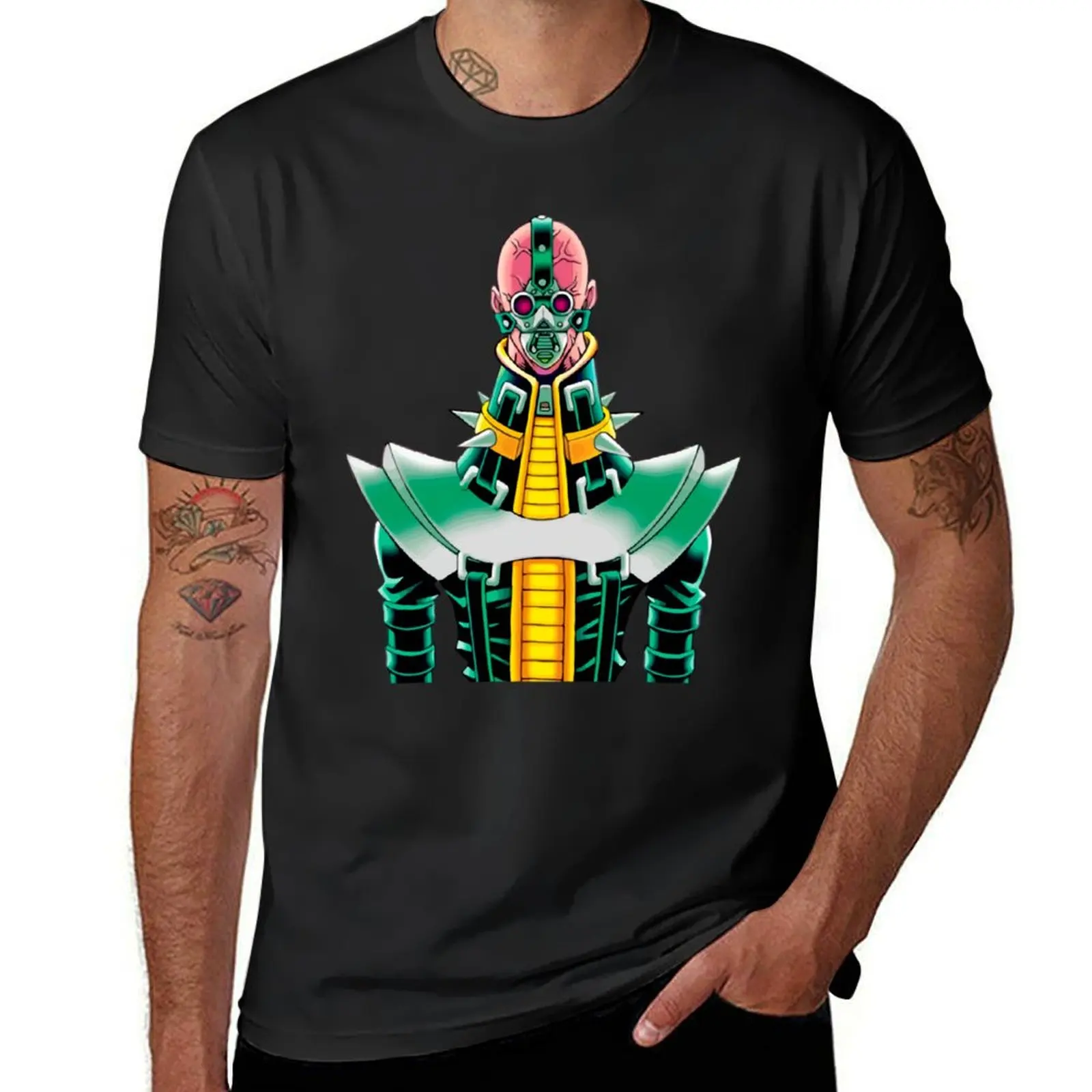 Jinzo T-Shirt anime clothes blacks mens graphic t-shirts big and tall