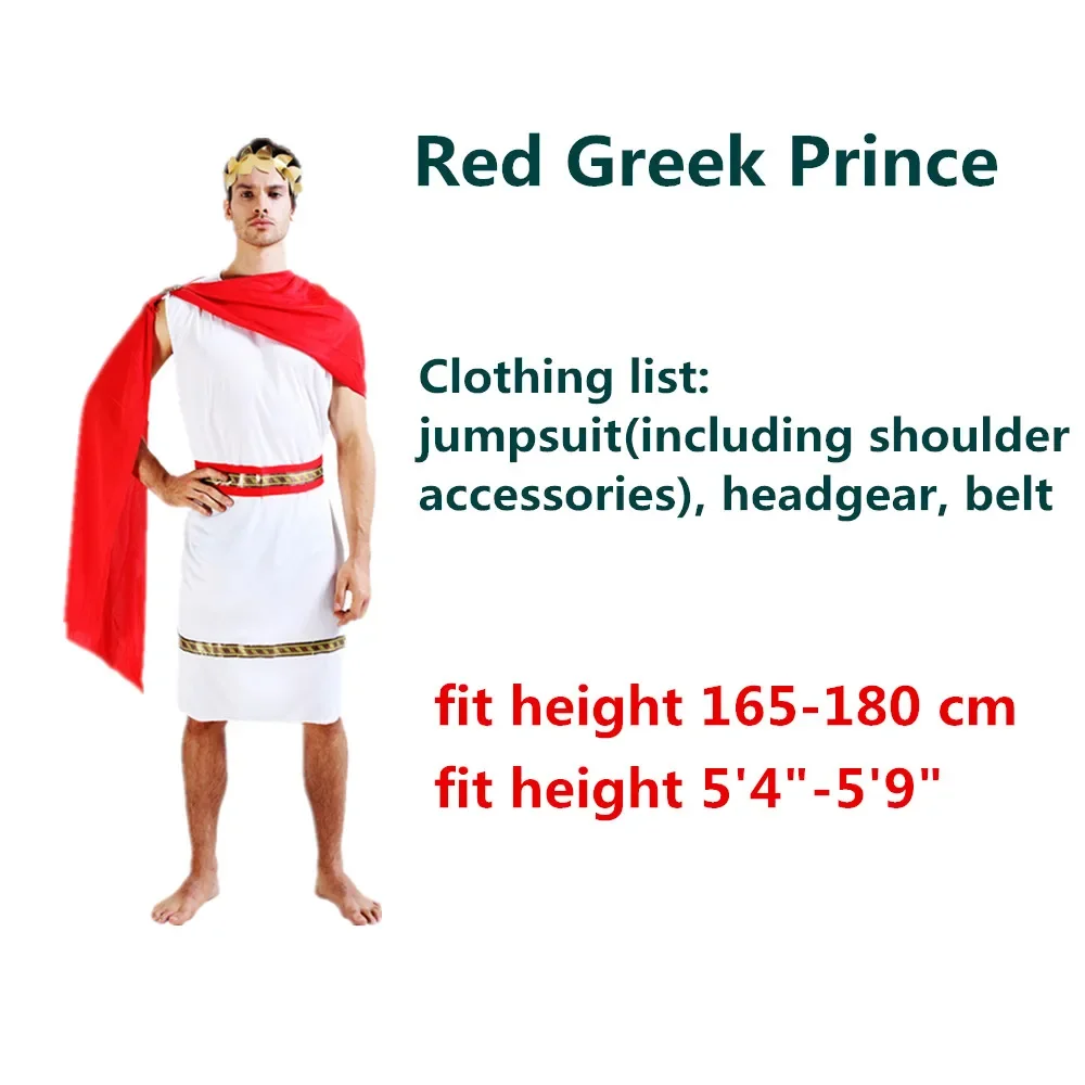 Red Greek Prince men
