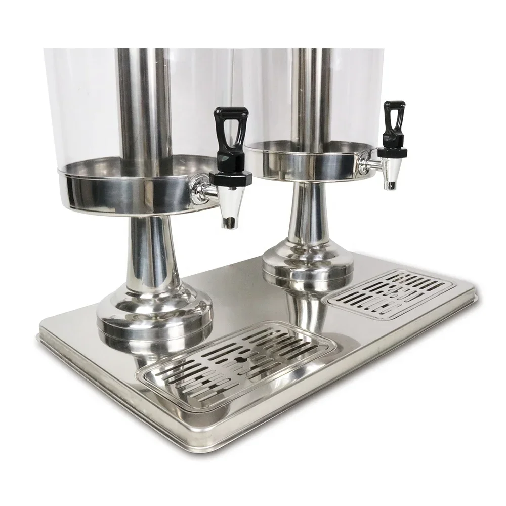 Juice Dispenser Restaurant Hotel Catering Buffet Party Tower Beverage Dispenser With Tap 3