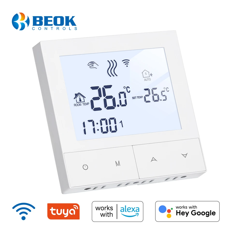 Beok Smart WiFi Thermostat Programmierbar Kesselthermostat für Wasser