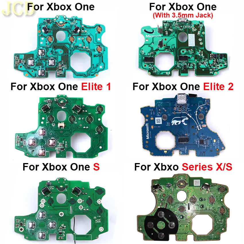 Фото Материнская плата JCD для Xbox One S Elite 1 2, запасная материнская плата для игровой консоли LB RB с USB-портом, ремонт для Xbox Series S X №1